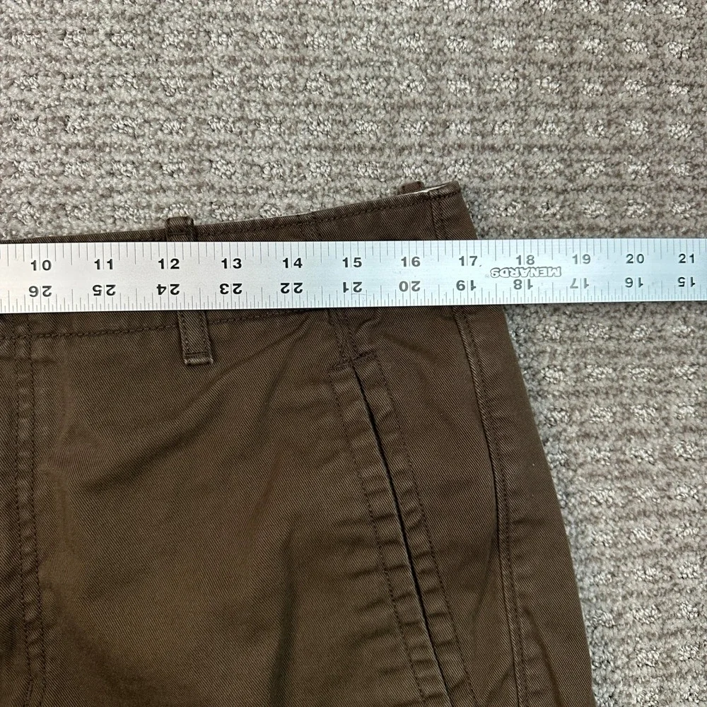 Levis Mens Brown Cotton Twill Cargo Shorts Size 32 12463-0021